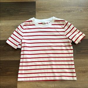 Aritzia Babaton InterLock Cotton Function stripe T-Shirt